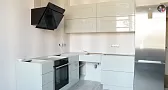 Кухня с отделкой в квартире