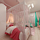 Спальня с дизайном проектирования в квартире