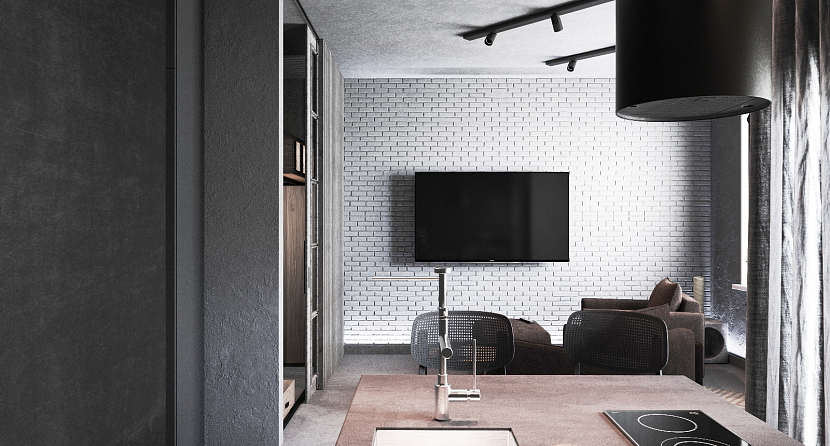 Дизайн квартиры с телевизором