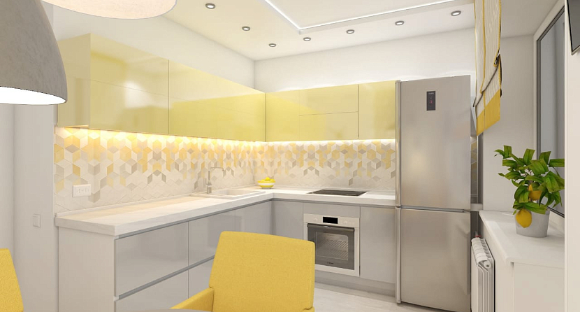 Дизайн комнат в желтых тонах
